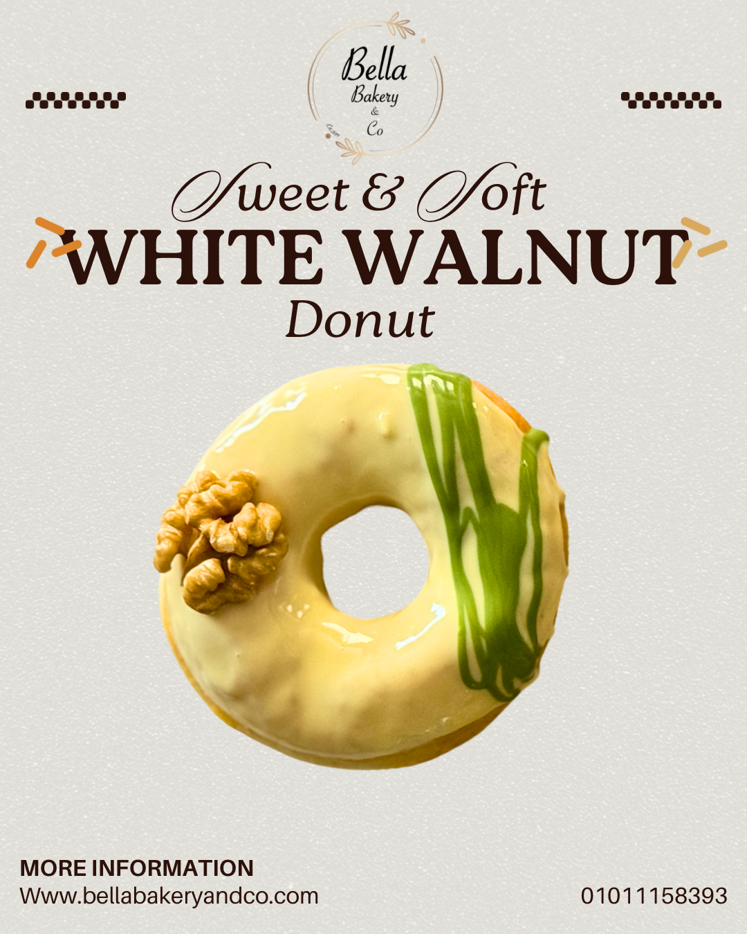 White Walnut Donut