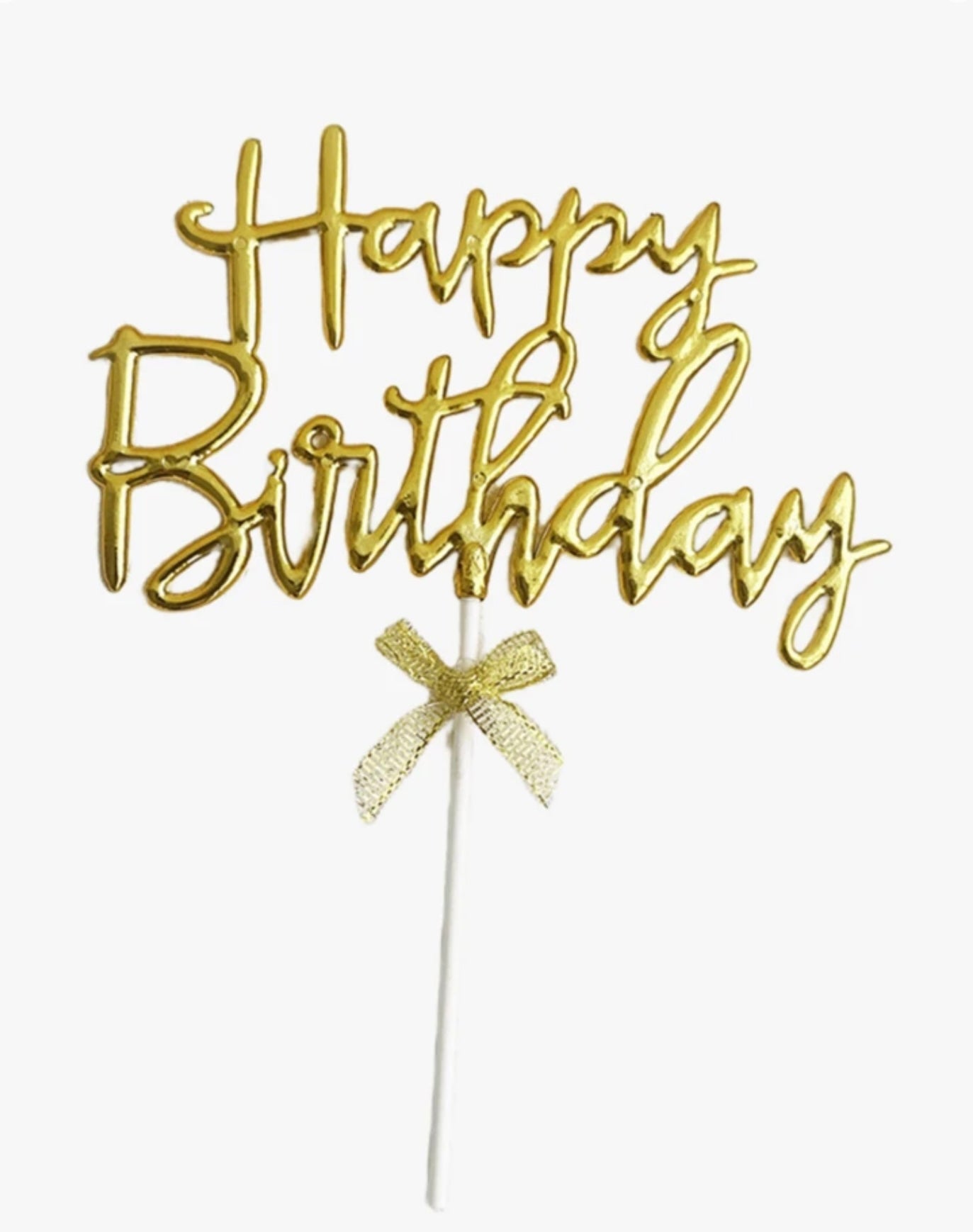 Golden Birthday Topper