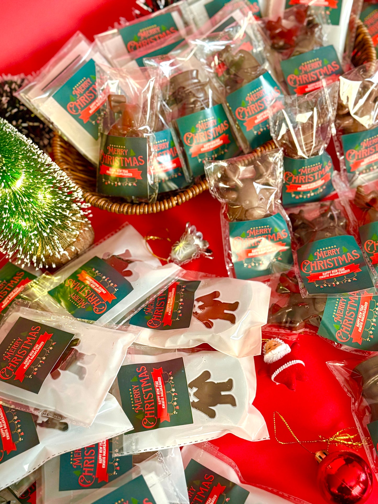 Christmas Customized Chocolates with logo