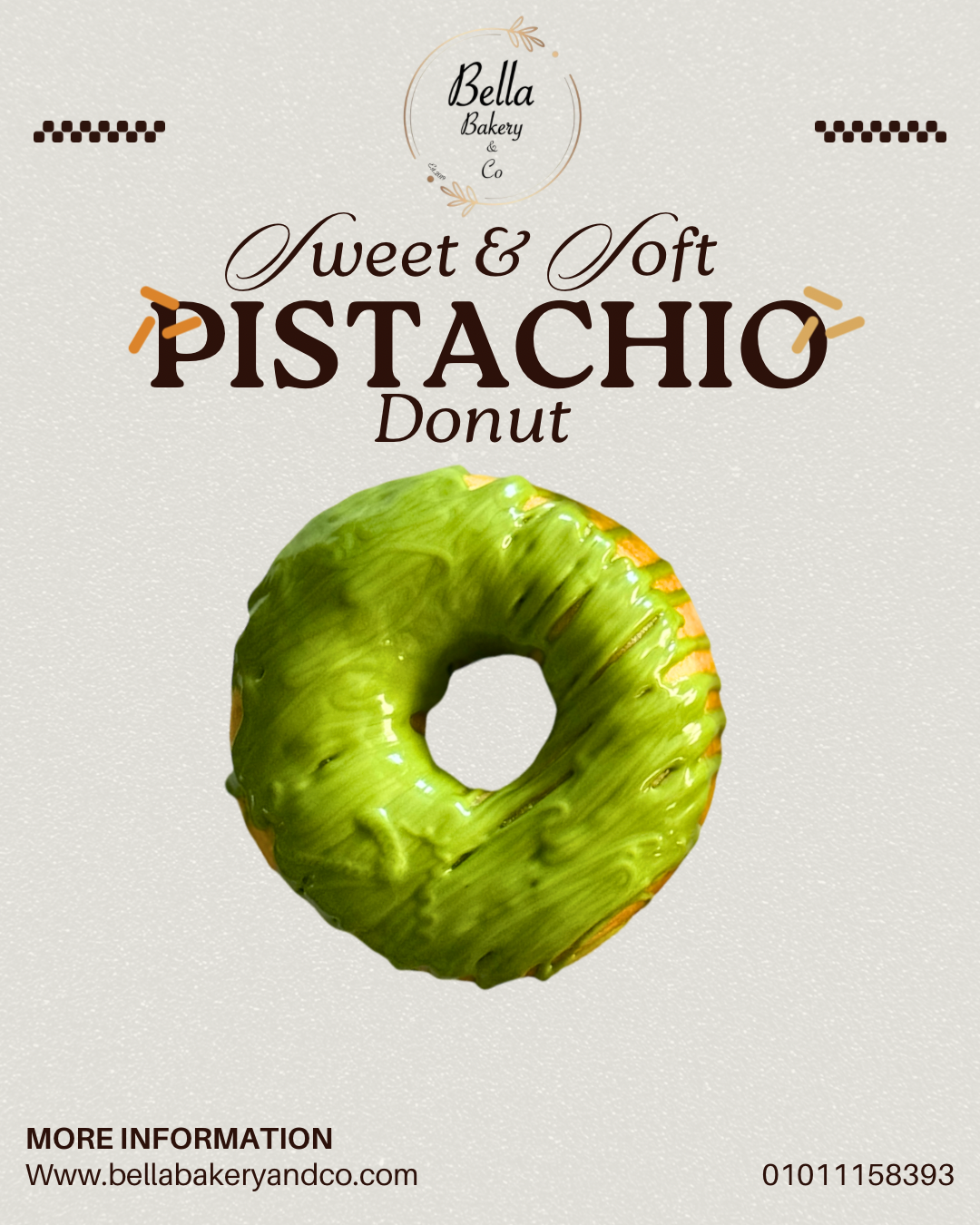 Pistachio Donut