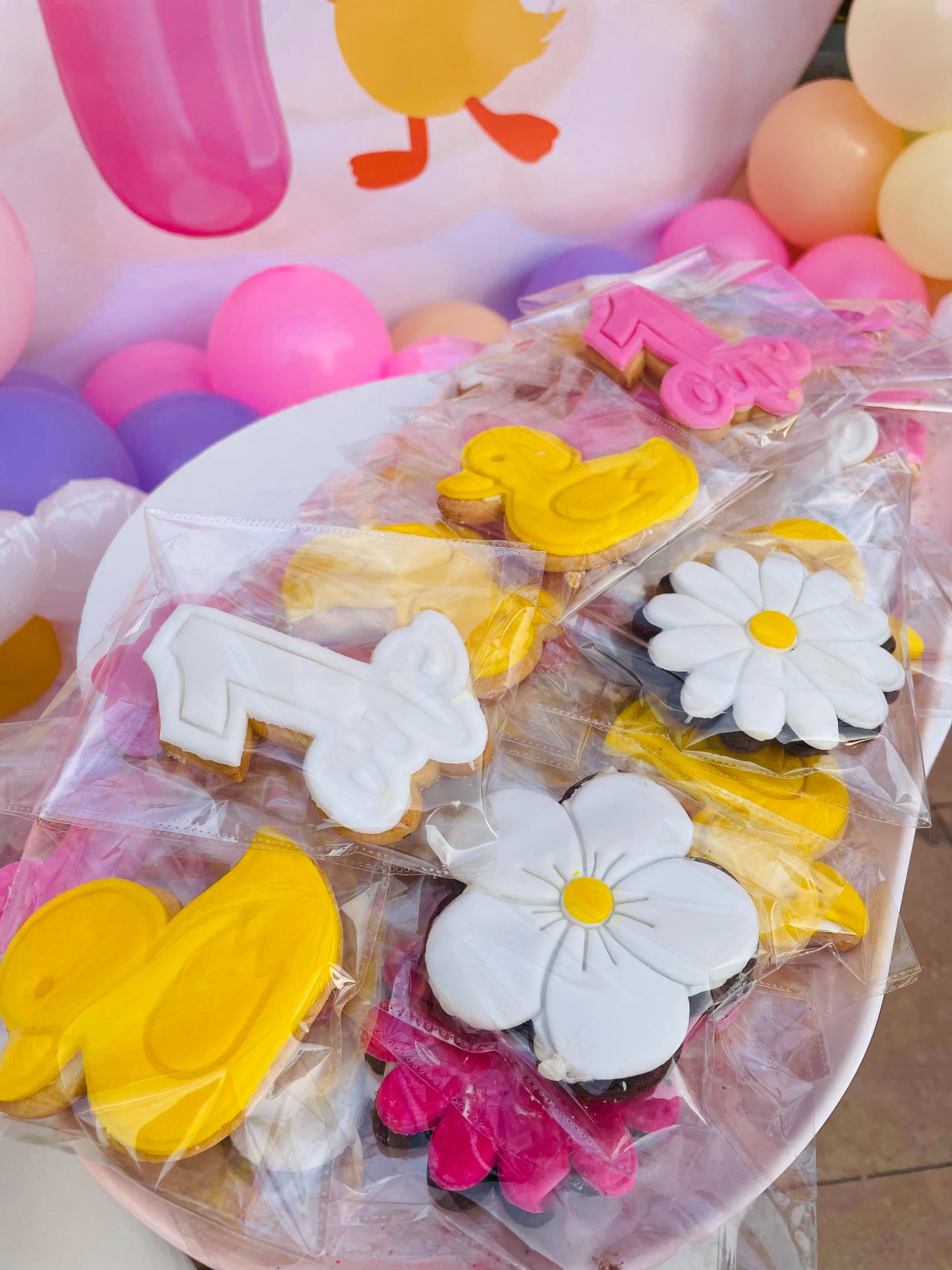 Customized Duck Cookies