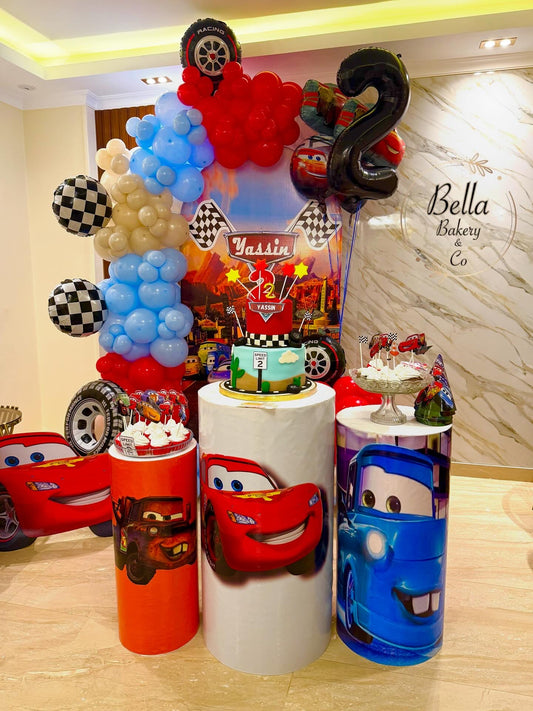 Customized Birthday Cars Cake
