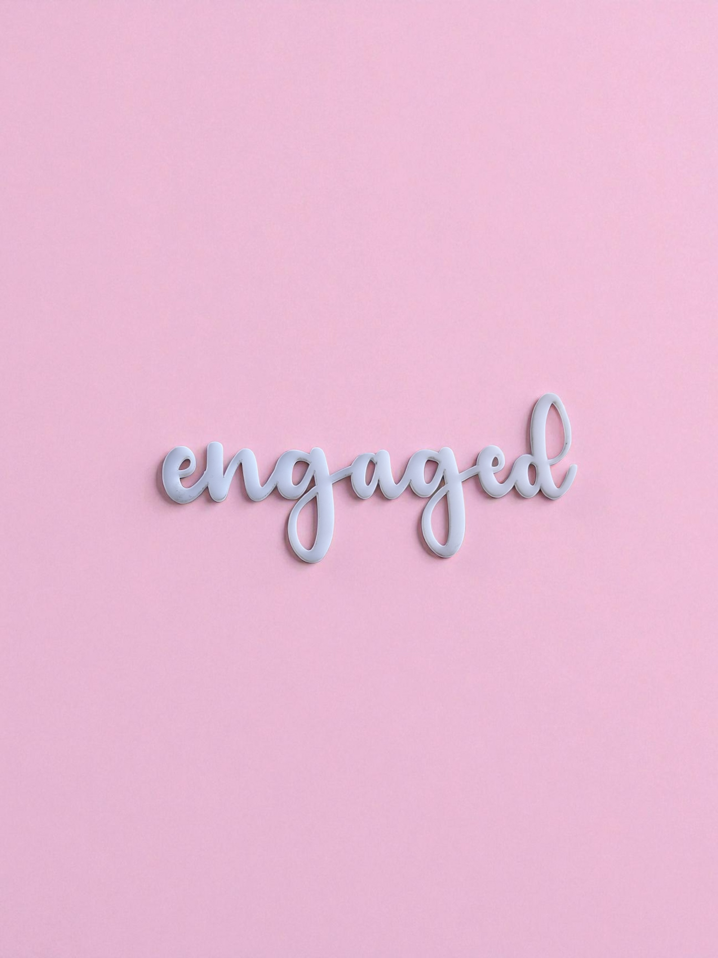 Engaged White Topper