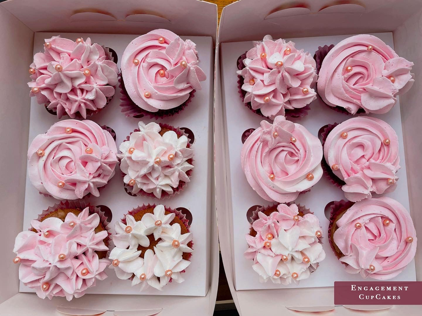 Engagement Cupcakes