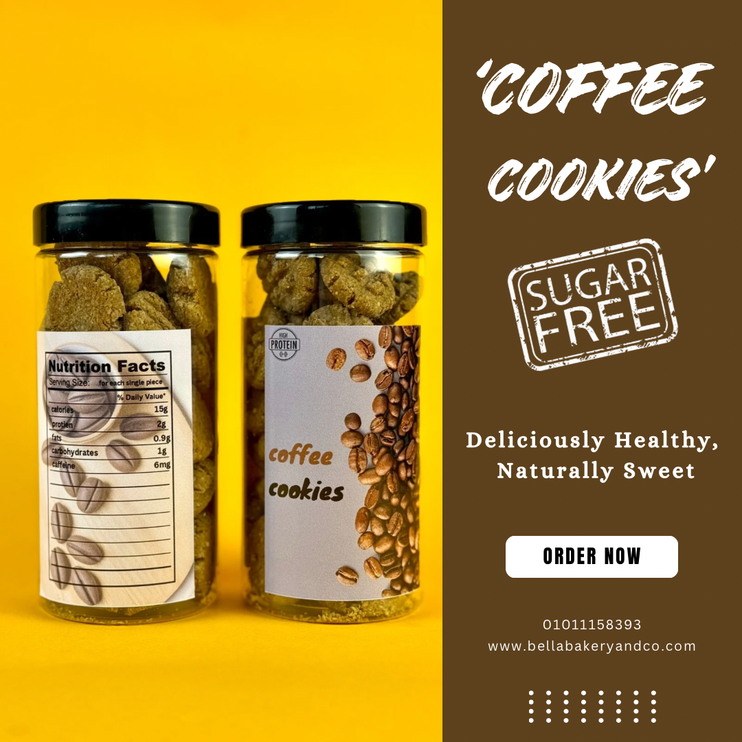 Coffee Healthy Cookies “Sugar Free”