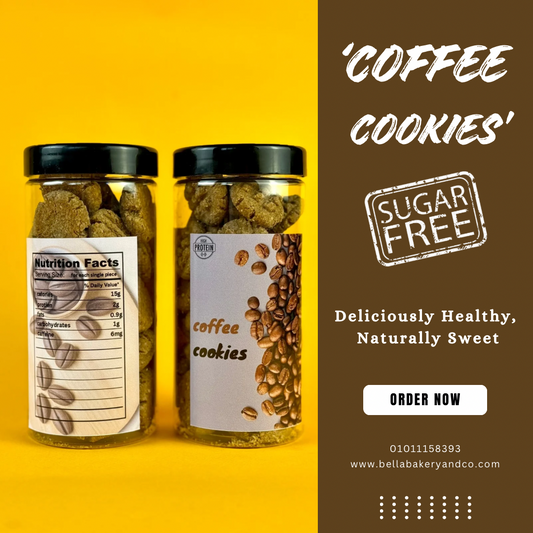Coffee Healthy Cookies “Sugar Free”