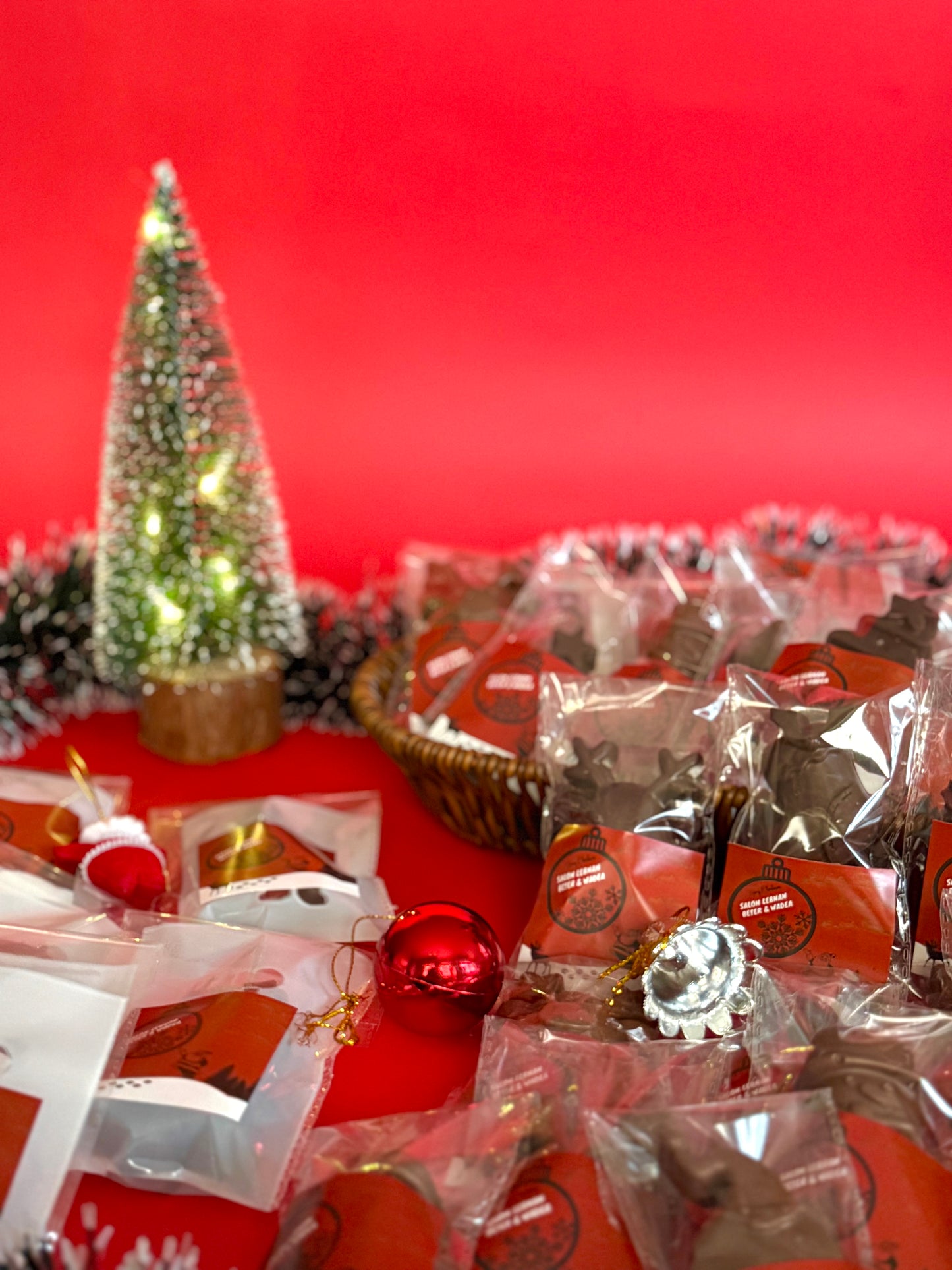 Christmas Customized Chocolates with logo