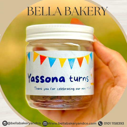 Customized Natural Chocolate jar