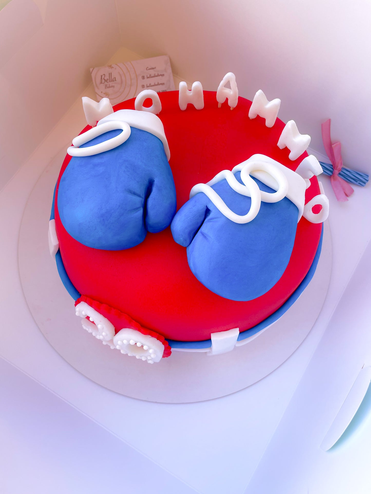 Customized Boxing Cake