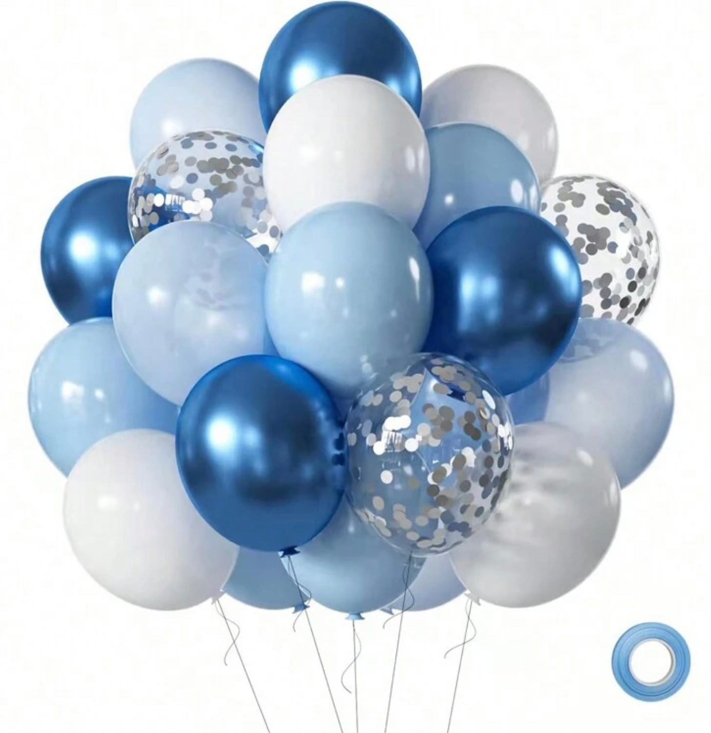 Blue Birthday Balloon kit