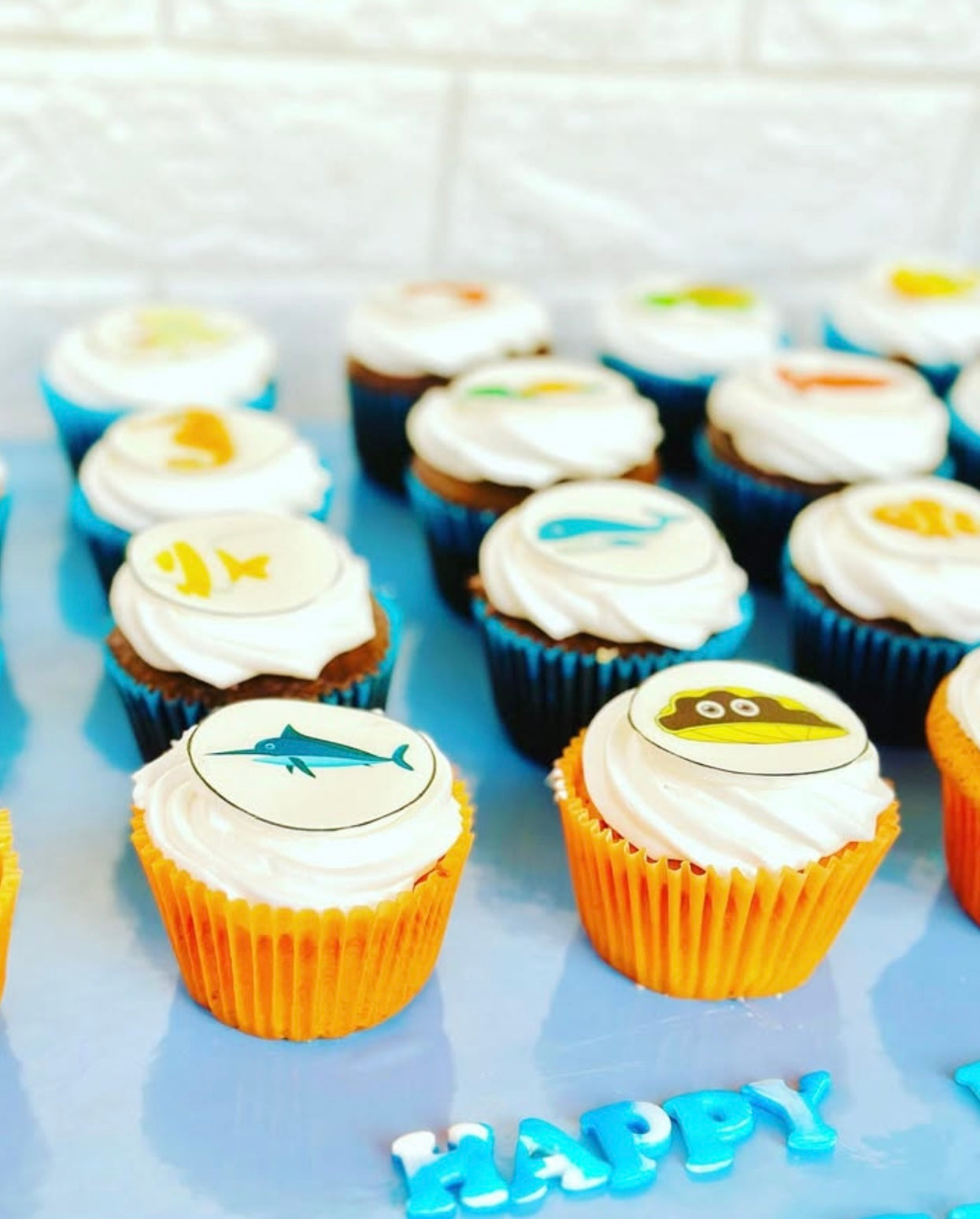 Customized cupcakes