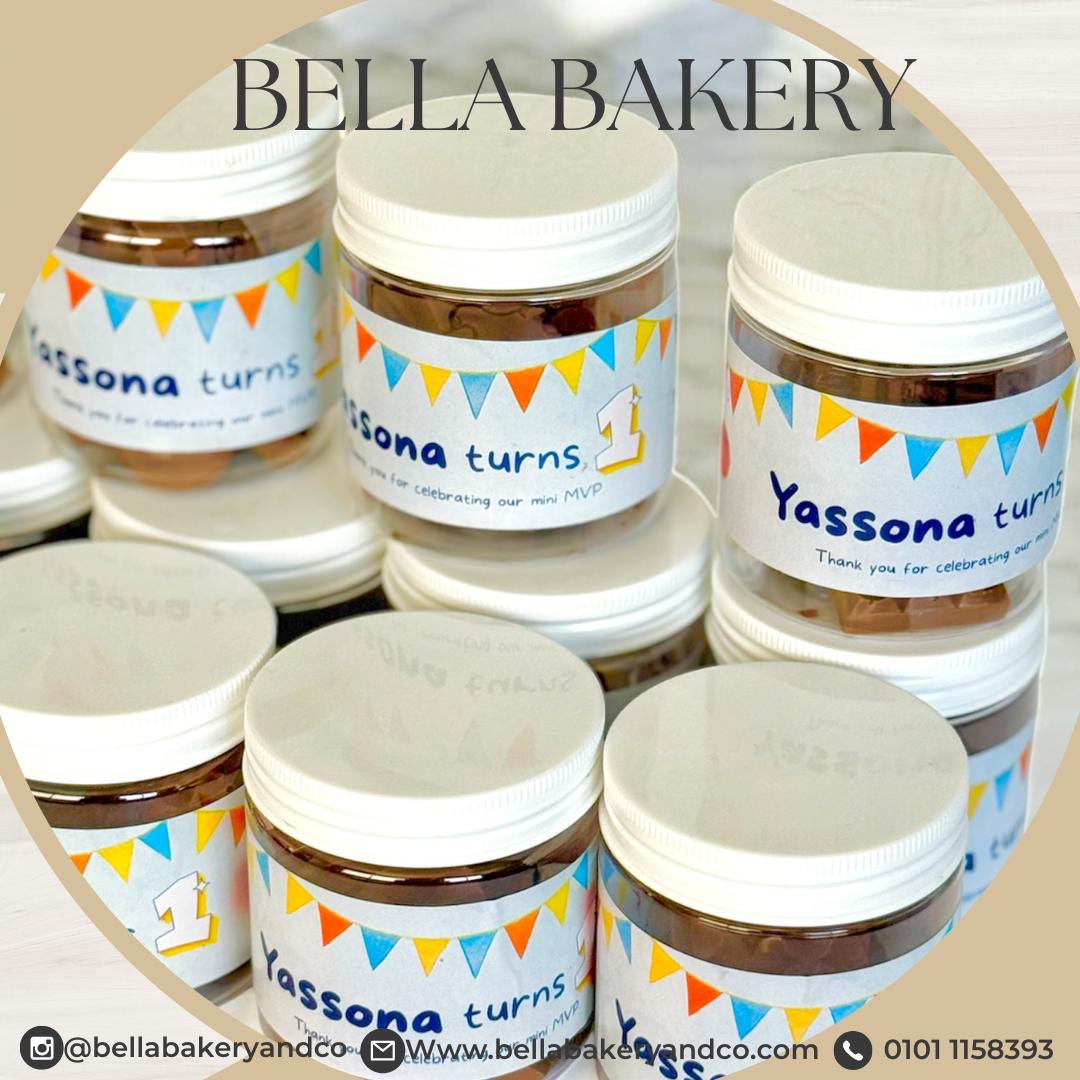 Customized Natural Chocolate jar