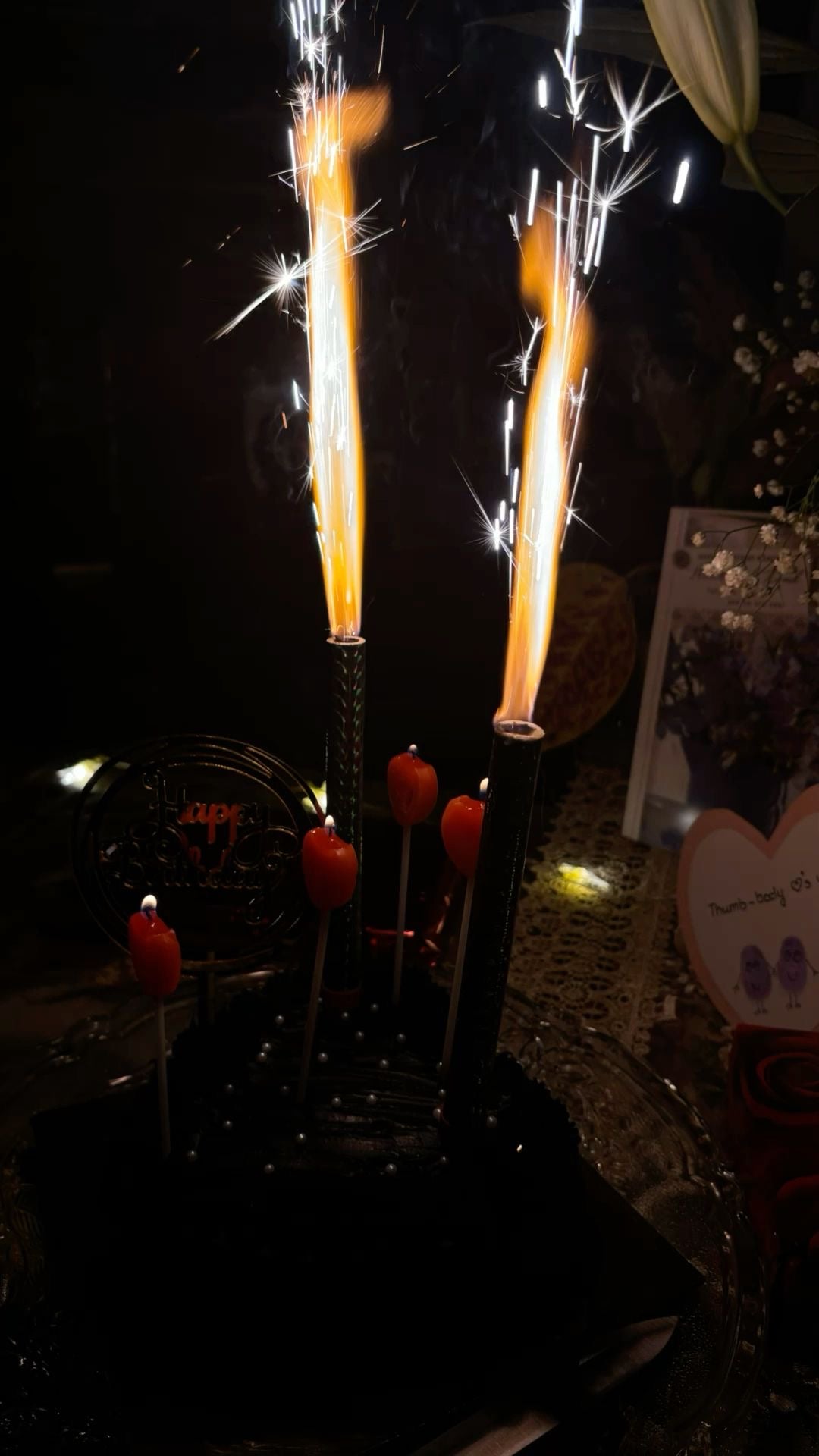 Birthday Spark Candle