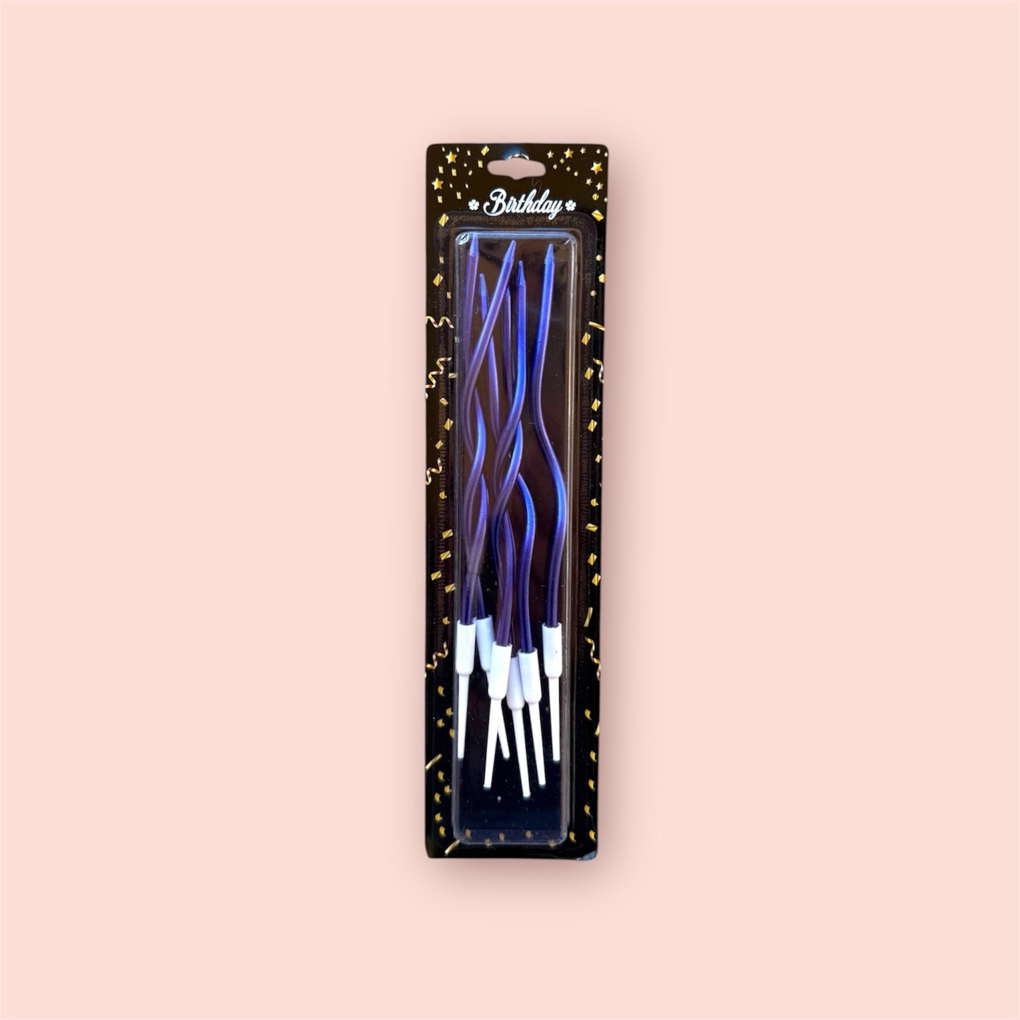 Blue Birthday Candles